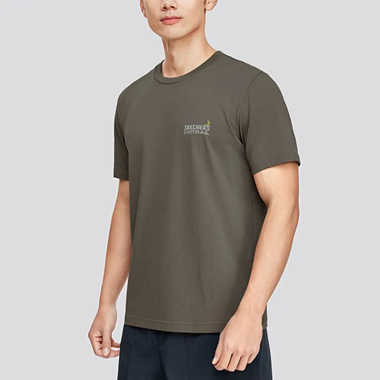 Skechers T Shirt Unisex Mushroom Brown-5