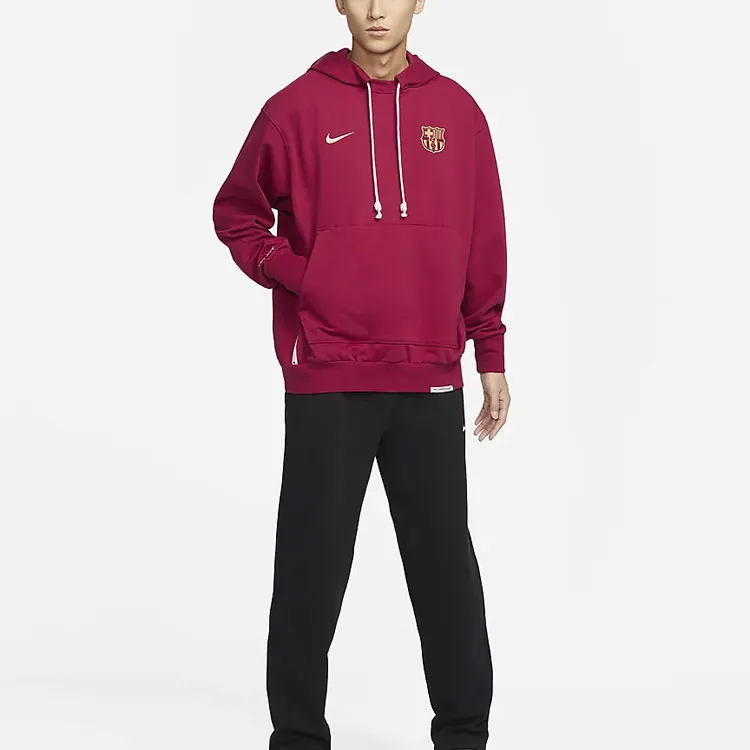 Nike Fc Barcelona Dri Fit Loose Fit Zip Up Hoodie-2