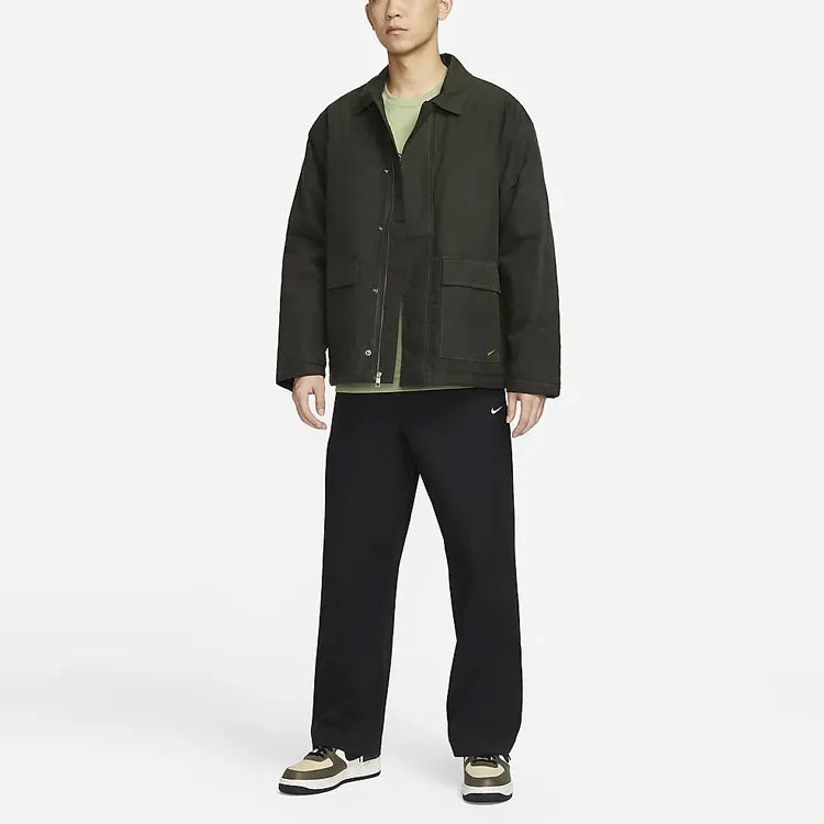Nike Puffer Jacket Men's Khaki Green-2