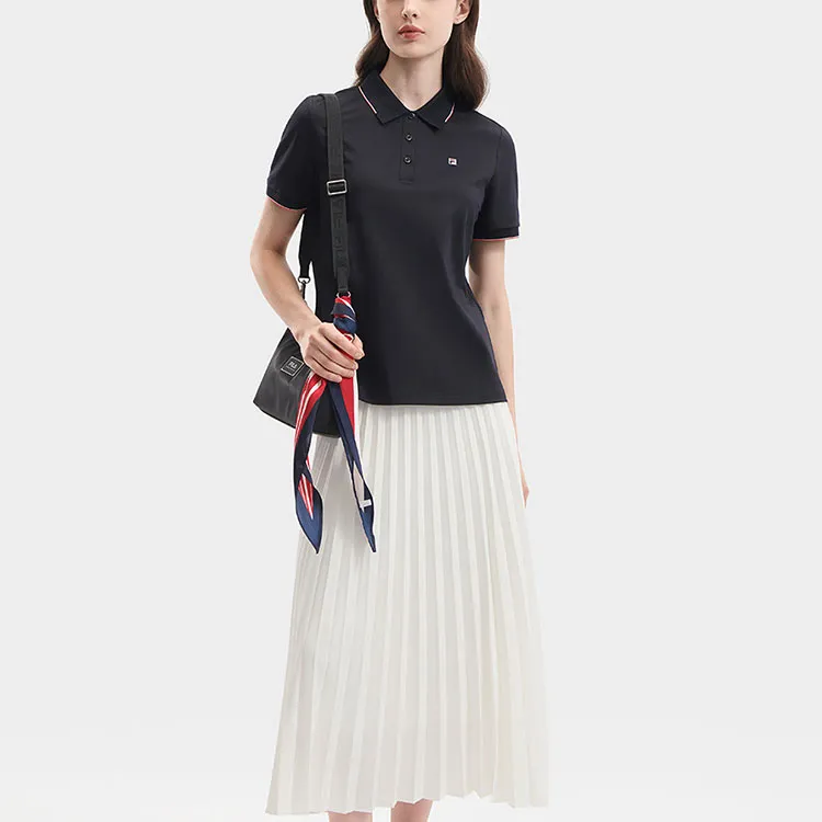 FILA Polo Shirt Women's Legend Blue-1