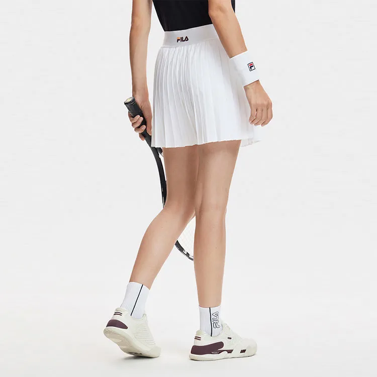 FILA SS24 Casual Short Skirts Women's Bright White-2