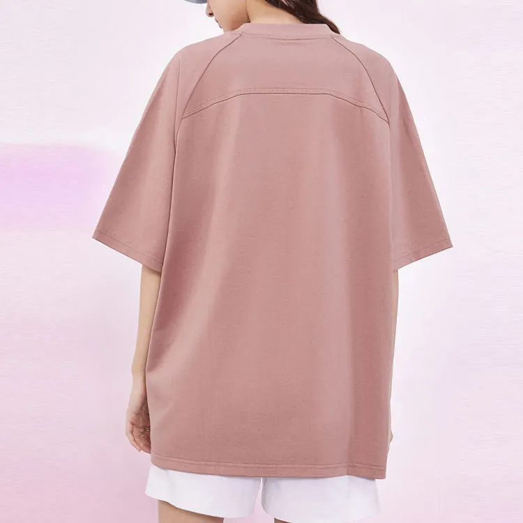 FILA FUSION FOB Series T Shirt Unisex Sauce Plum Pink-2