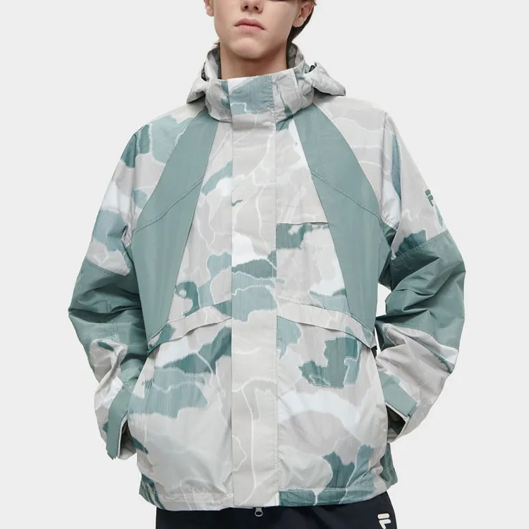 FILA FUSION URBAN TECH Jackets Coats Men's Blue Purple Green-1