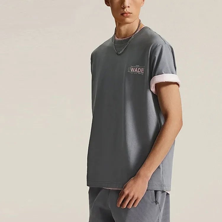 LiNing T Shirt Men's Shadow Gray-2