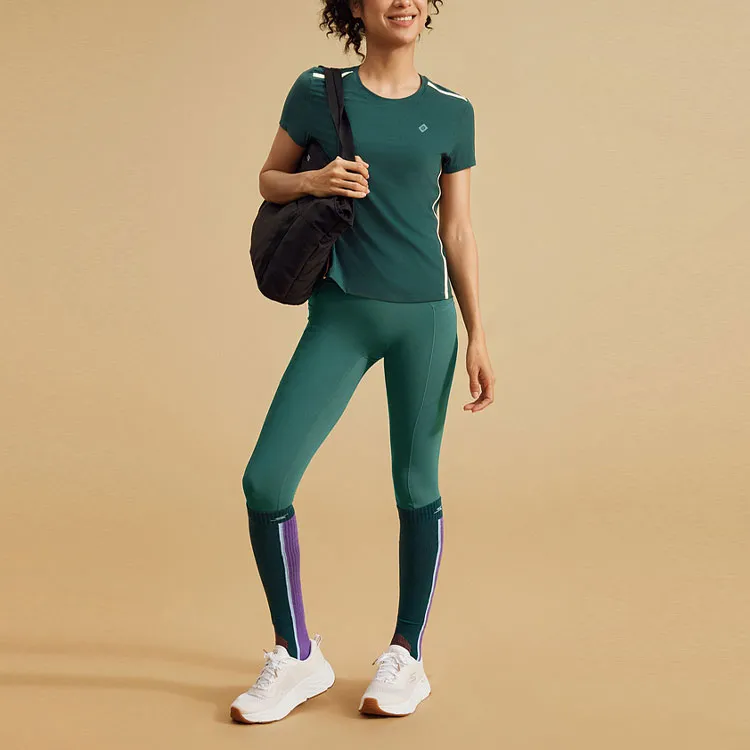 Skechers Athletic Trousers Women's Green Wild Color-1