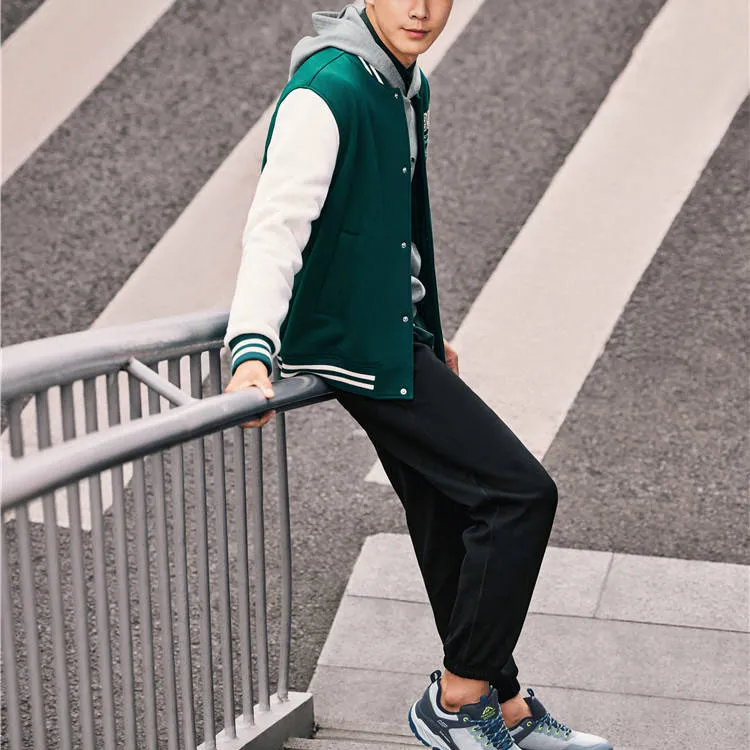 Skechers Baseball Jacket Men's Garden Green-1