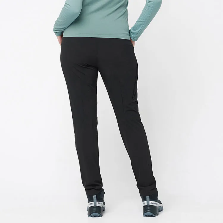 SALOMON WAYFARER Casual Pants Women's Black-2