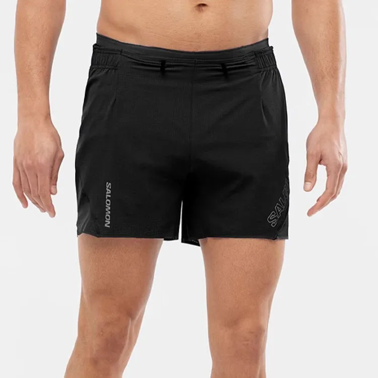 SALOMON SENSE AERO 5'' SHORTS M Sports Shorts Men's Pitch Black-3