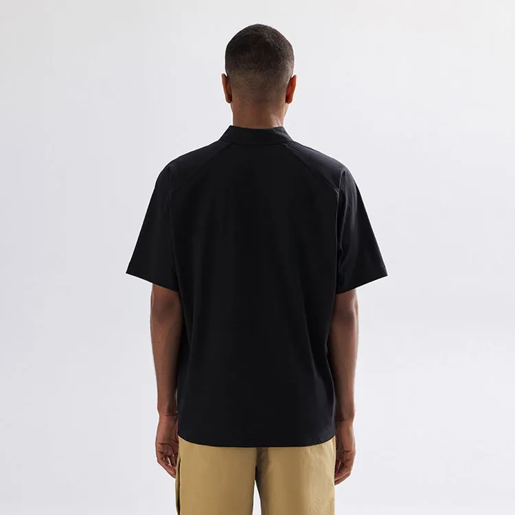 SALOMON OUTLIFE POLO M Polo Shirt Men's Pitch Black-1