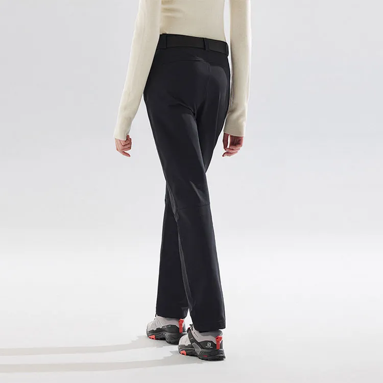 SALOMON WAYFARER WARM PANTS W Casual Pants Women's Black-2
