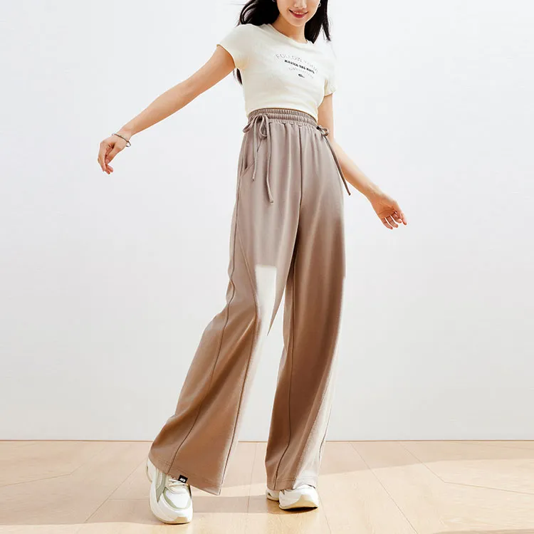 Anta Life Collection Casual Pants Women's Linen Gray-3