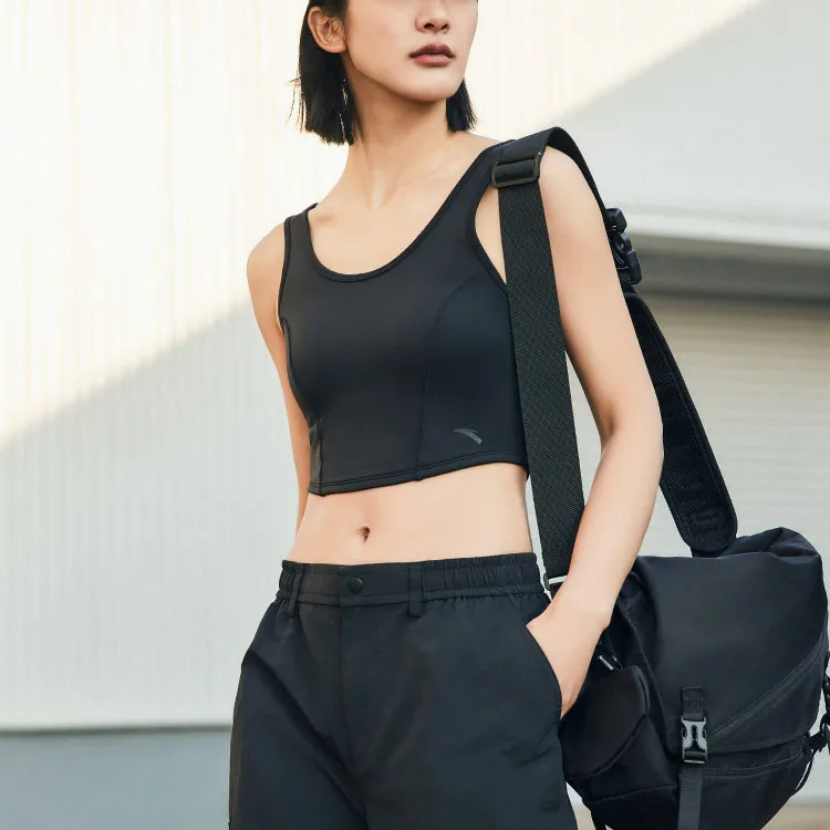 Anta Variety Training Collection Sports Underwear Women's Basic Black-1