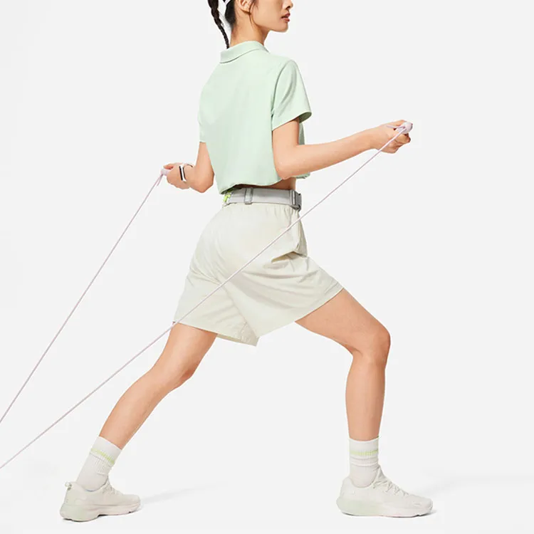 LiNing Fitness Series Polo Shirt Women's Ice Fat Green-3