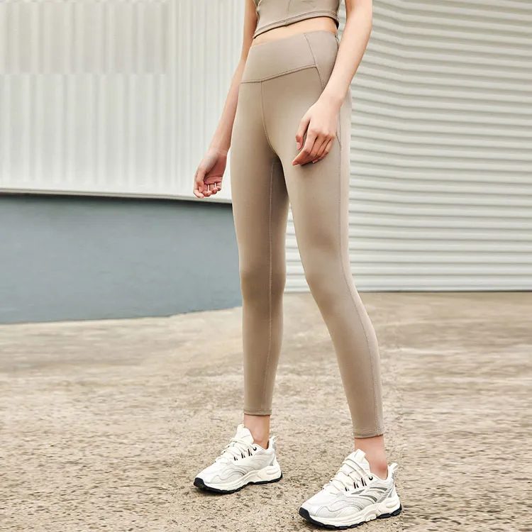 Anta Variety Training Collection Athletic Trousers Women's Linen Gray-1