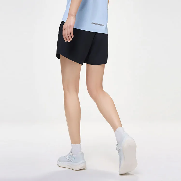 Anta Running Collection Casual Shorts Women's Basic Black-2