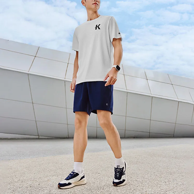 QIAODAN x QIANGFENGCHUIFU,LIANMINGKUAN T Shirt Men's Jordan White-3
