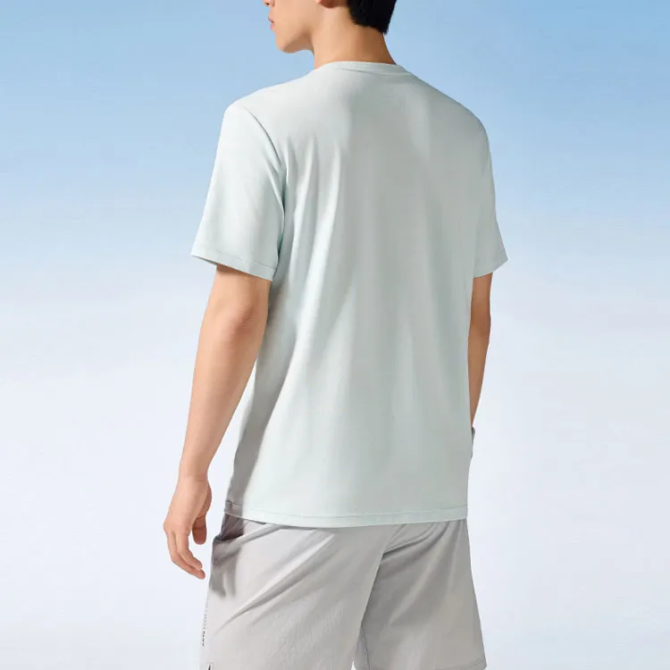 Anta Variety Training Collection T-Shirt Men's Light Glow Blue-2