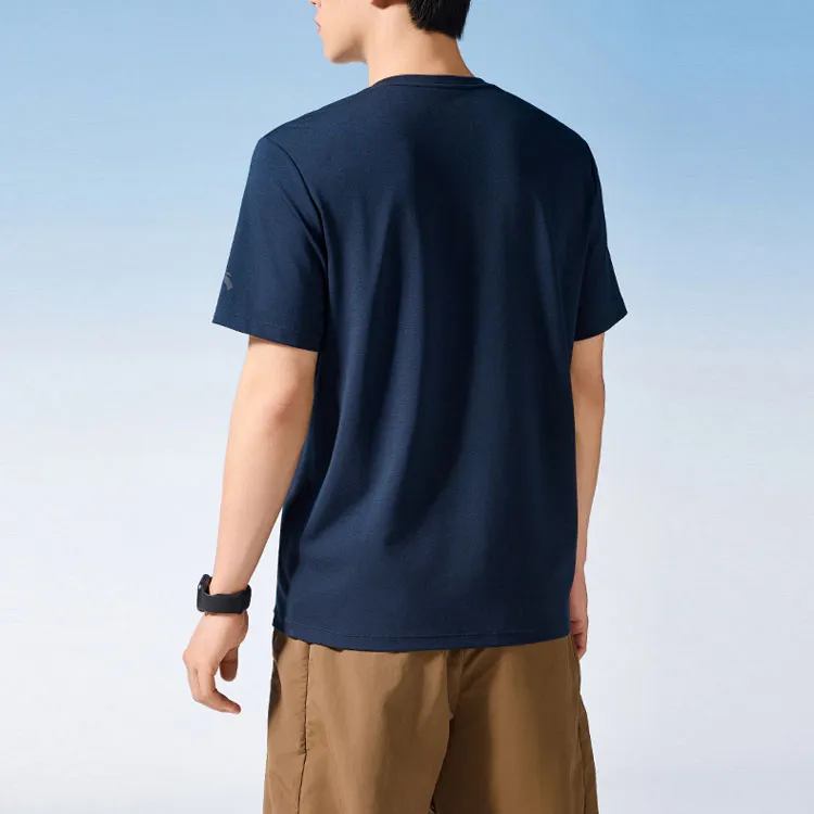 Anta Variety Training Collection T Shirt Men's Midnight Blue-2