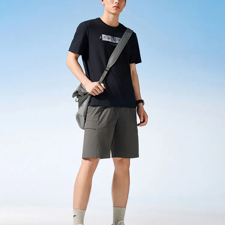 Anta Variety Training Collection T Shirt Men's Basic Black-1