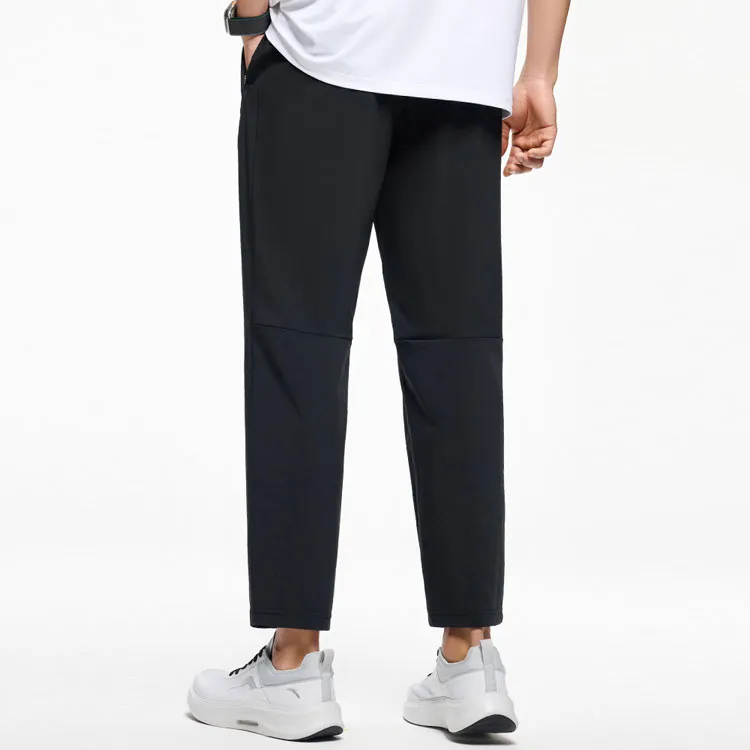 Anta Variety Training Collection Casual Pants Men's Basic Black-3