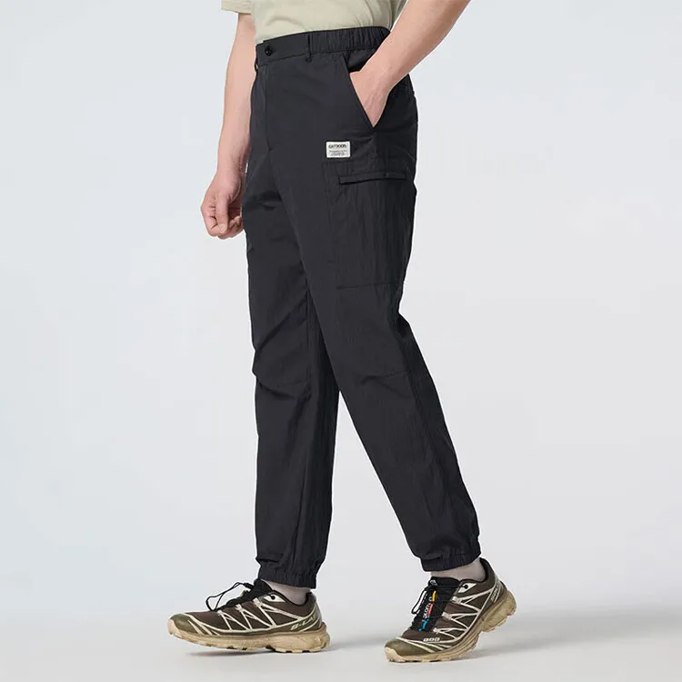 OUTDOOR PRODUCTS Knitted Sweatpants Men's Classic Black-3