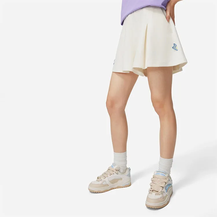 LiNing x Disney Casual Short Skirts Women's Ecru-2
