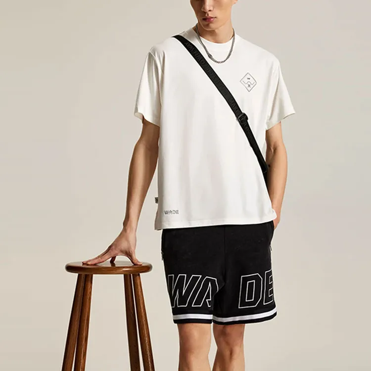 LiNing Casual Shorts Men's Black Washed-2