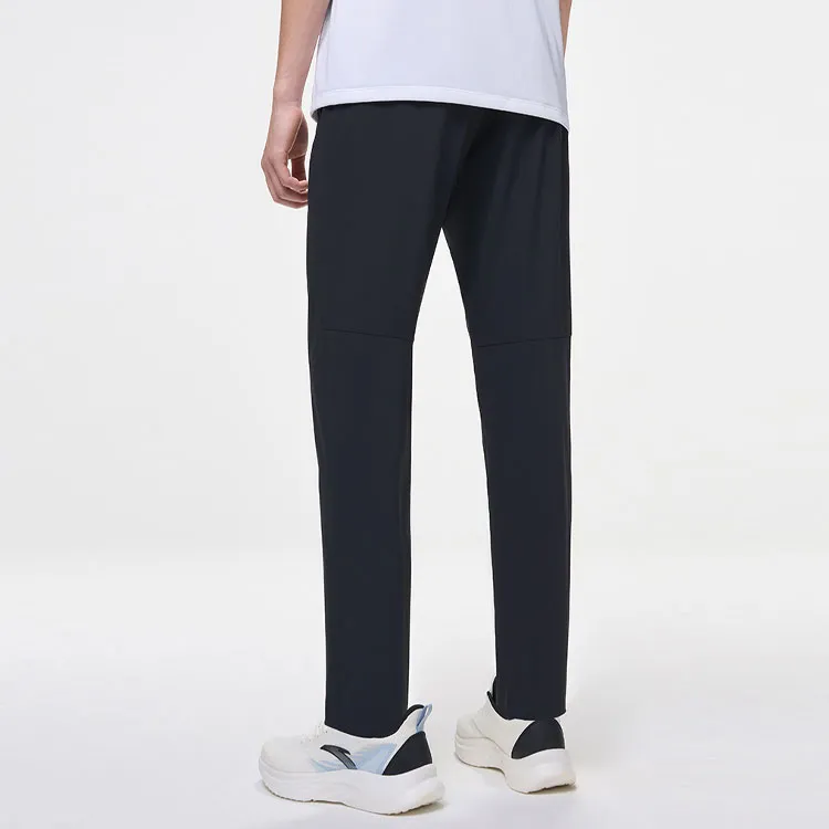 Anta Running Collection Casual Pants Men's Basic Black-2