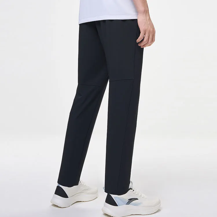 Anta Running Collection Casual Pants Men's Basic Black-3