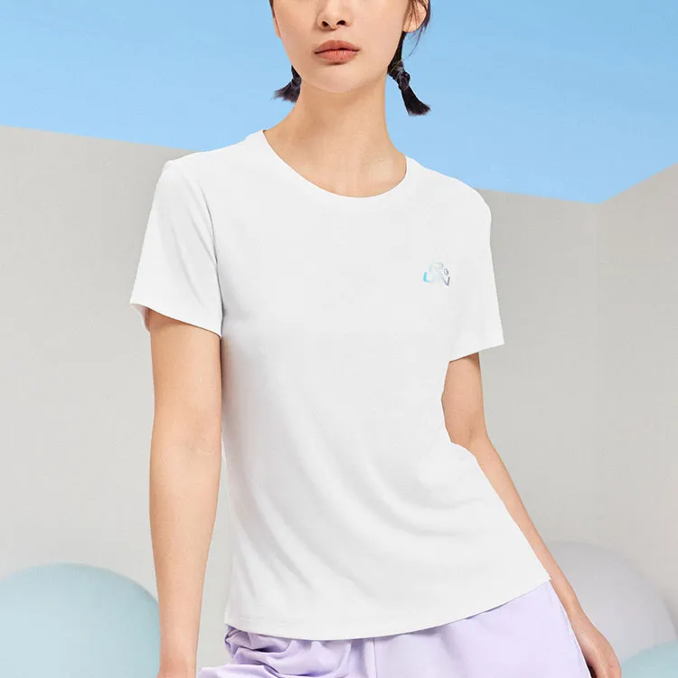 QIAODAN T Shirt Women's Jordan White-2