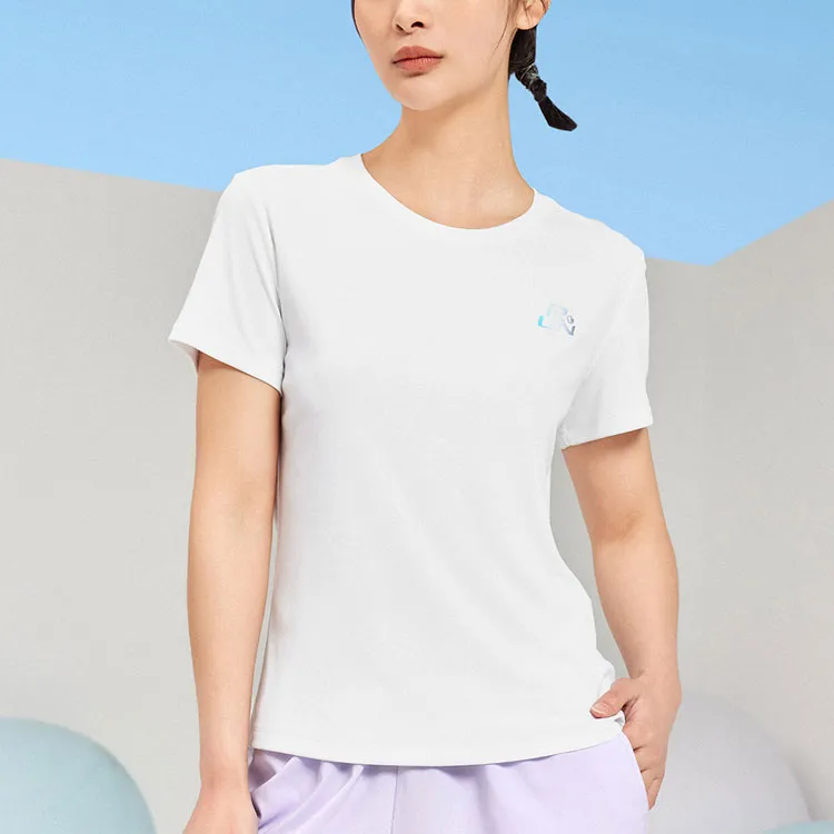 QIAODAN T Shirt Women's Jordan White-3