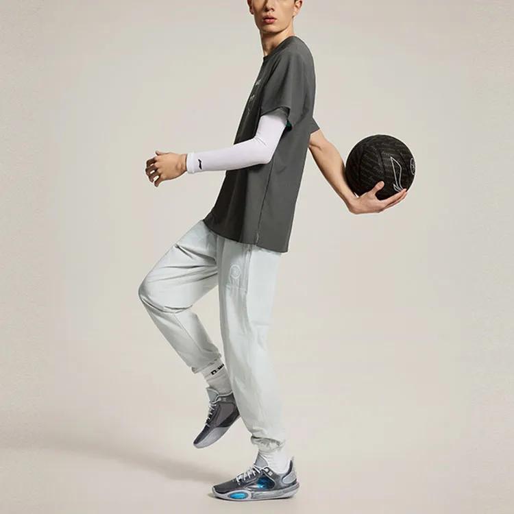 LiNing Casual Pants Men's Drip Gray-3