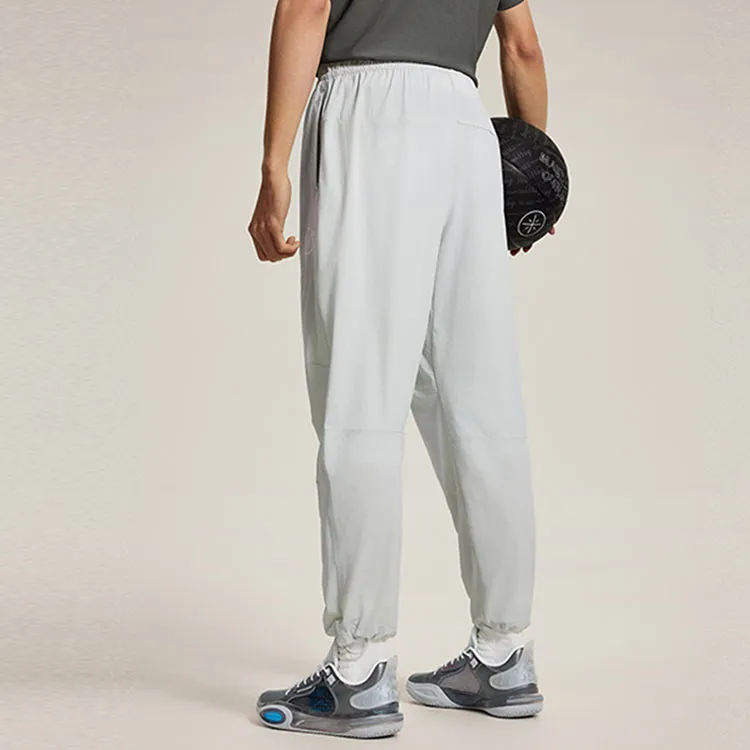 LiNing Casual Pants Men's Drip Gray-2