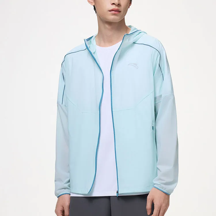 Anta Running Collection Jackets Coats Men's Luminous Blue-2