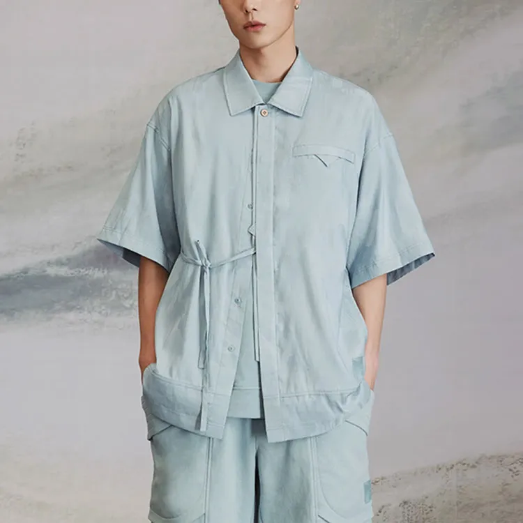 LiNing x CHENGLONG LIANMINGKUAN Shirt Men's Fish Eye Green-2