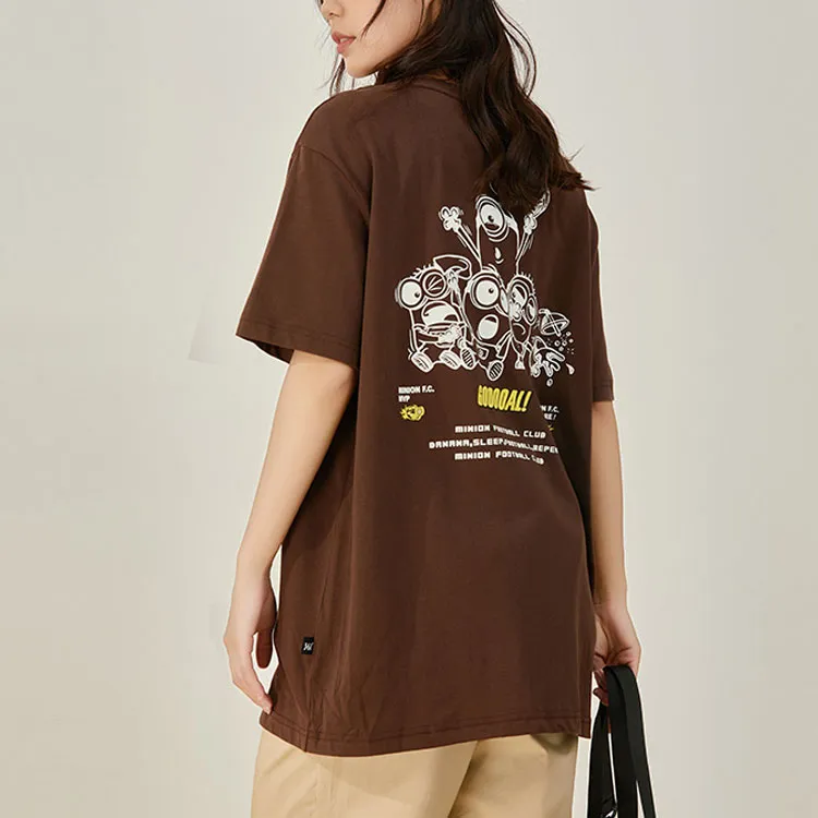 361° x XIAOHUANGREN,LIANMINGKUAN T Shirt Unisex New Coffee-3