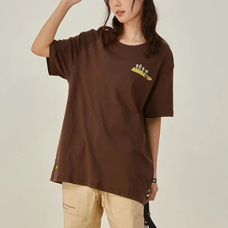 361° x XIAOHUANGREN,LIANMINGKUAN T Shirt Unisex New Coffee-4