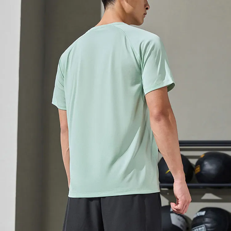 XTEP Comprehensive Training Short Sleeved T Shirt Men's Awake Green-3