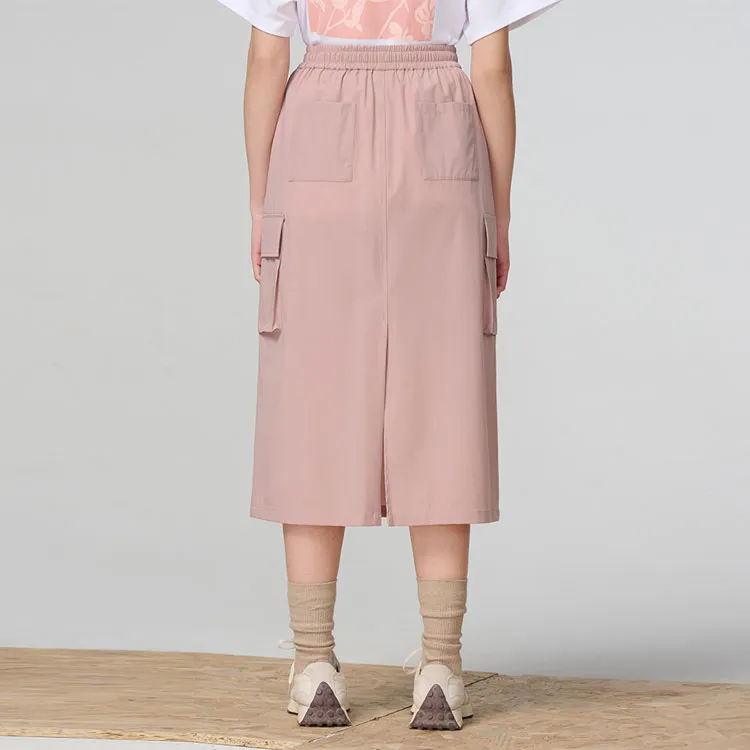 OUTDOOR PRODUCTS Casual Long Skirt Women's Light Coral Pink-3