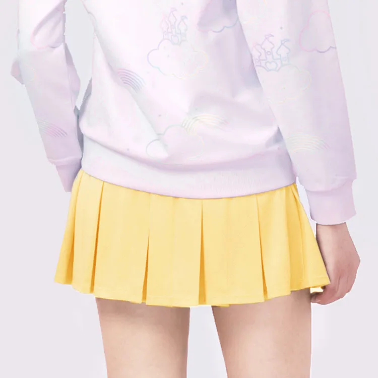 VICTOR x CARE BEARS Casual Short Skirts Women's Canna Yellow-2