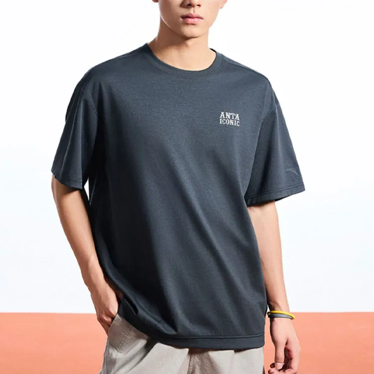 Anta Life Collection T-Shirt Men's Wax Gray-1