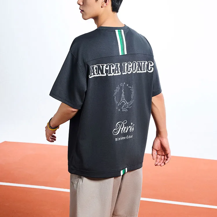 Anta Life Collection T-Shirt Men's Wax Gray-2