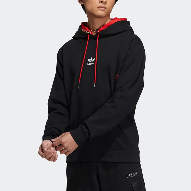 Adidas Originals CNY Hoodie Sweatshirts Unisex Black-2