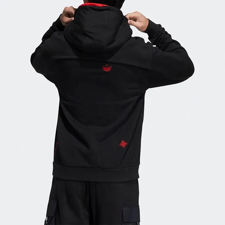 Adidas Originals CNY Hoodie Sweatshirts Unisex Black-1