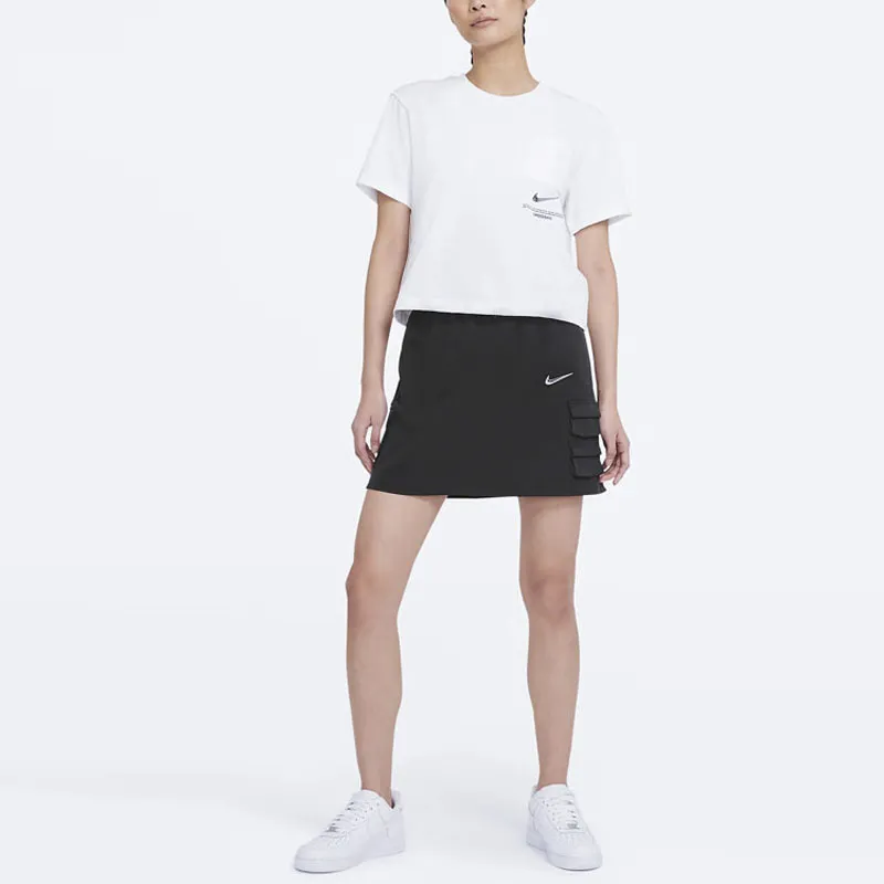 Nike Crop Tops Women's White-2