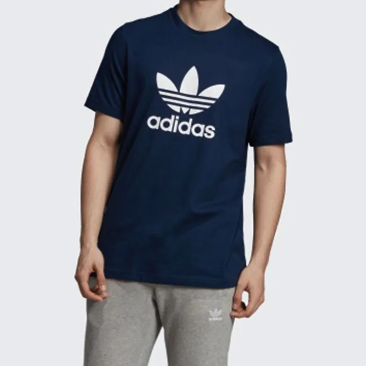 Adidas Originals T Shirt Men's Navy Blue-2