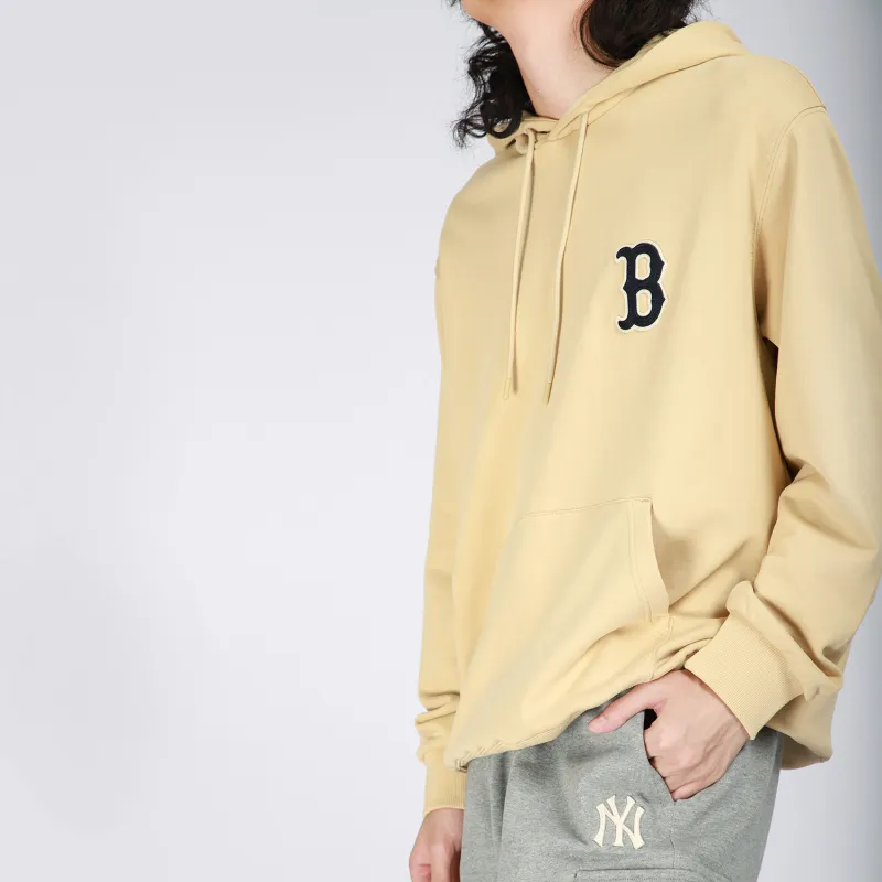 MLB Old Flower Sweatshirts Unisex Beige Yellow-3