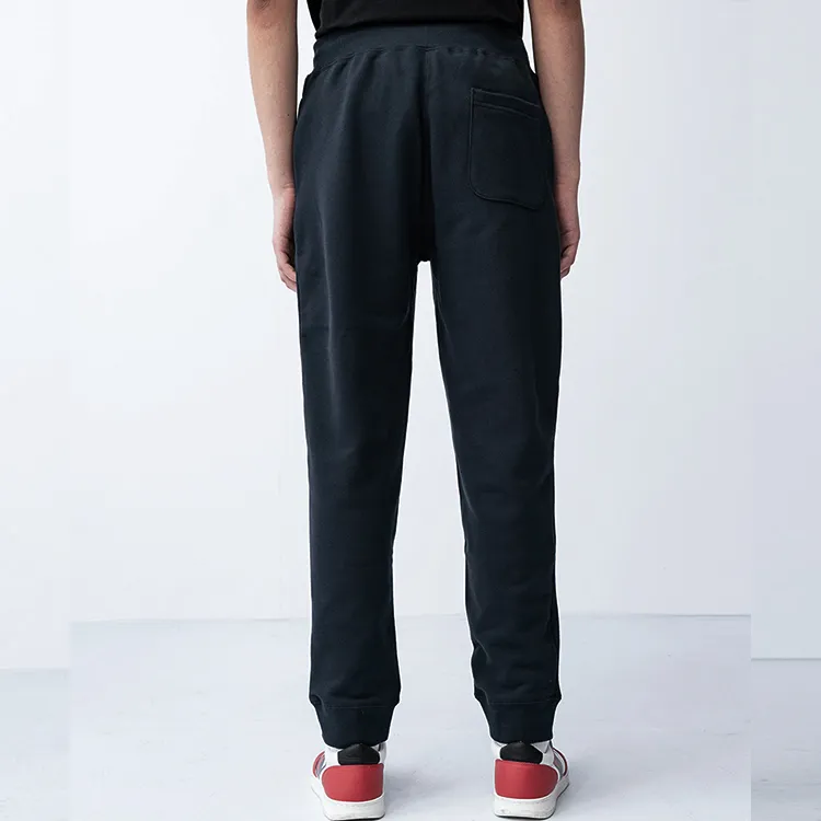 Champion Knitted Sweatpants Unisex Navy Blue-4
