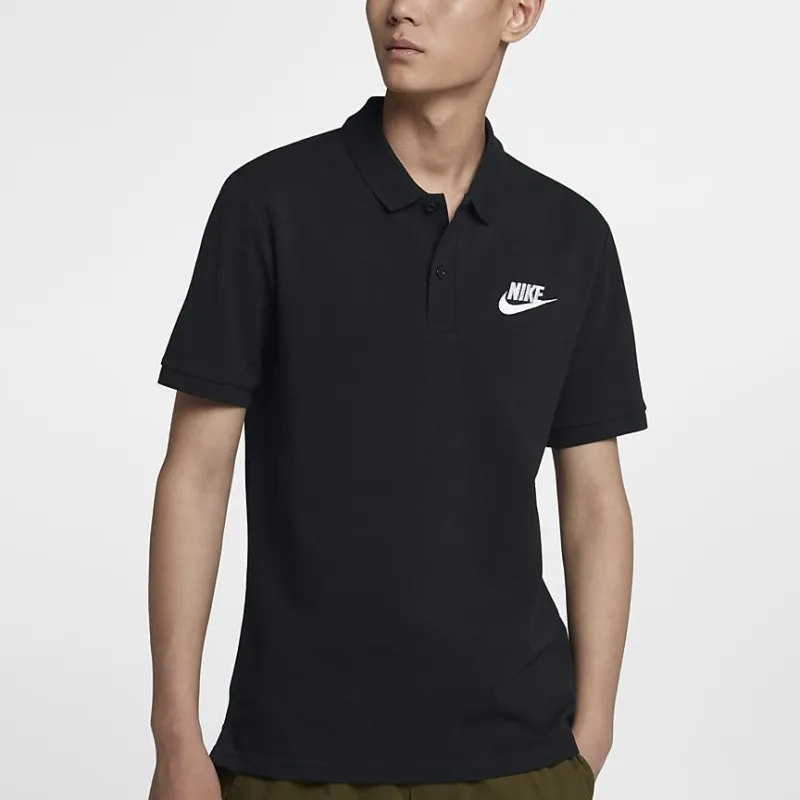 Nike Sports Life Collection Polo Shirt Men's Black-3