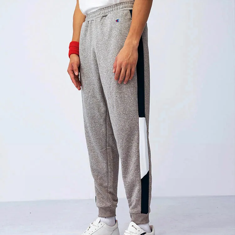 Champion Knitted Sweatpants Men Oxford Gray-4
